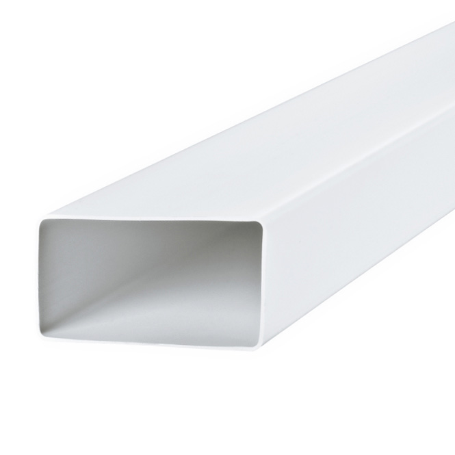 Flachkanal Bogen 45° PVC 204x60 mm vertikal